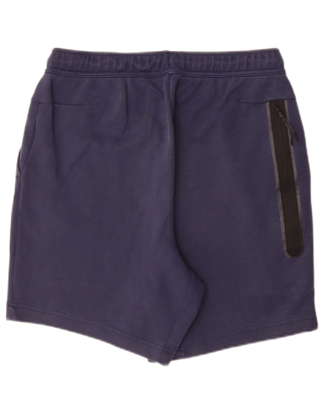Shorts esportivos masculinos Nike médio azul marinho algodão