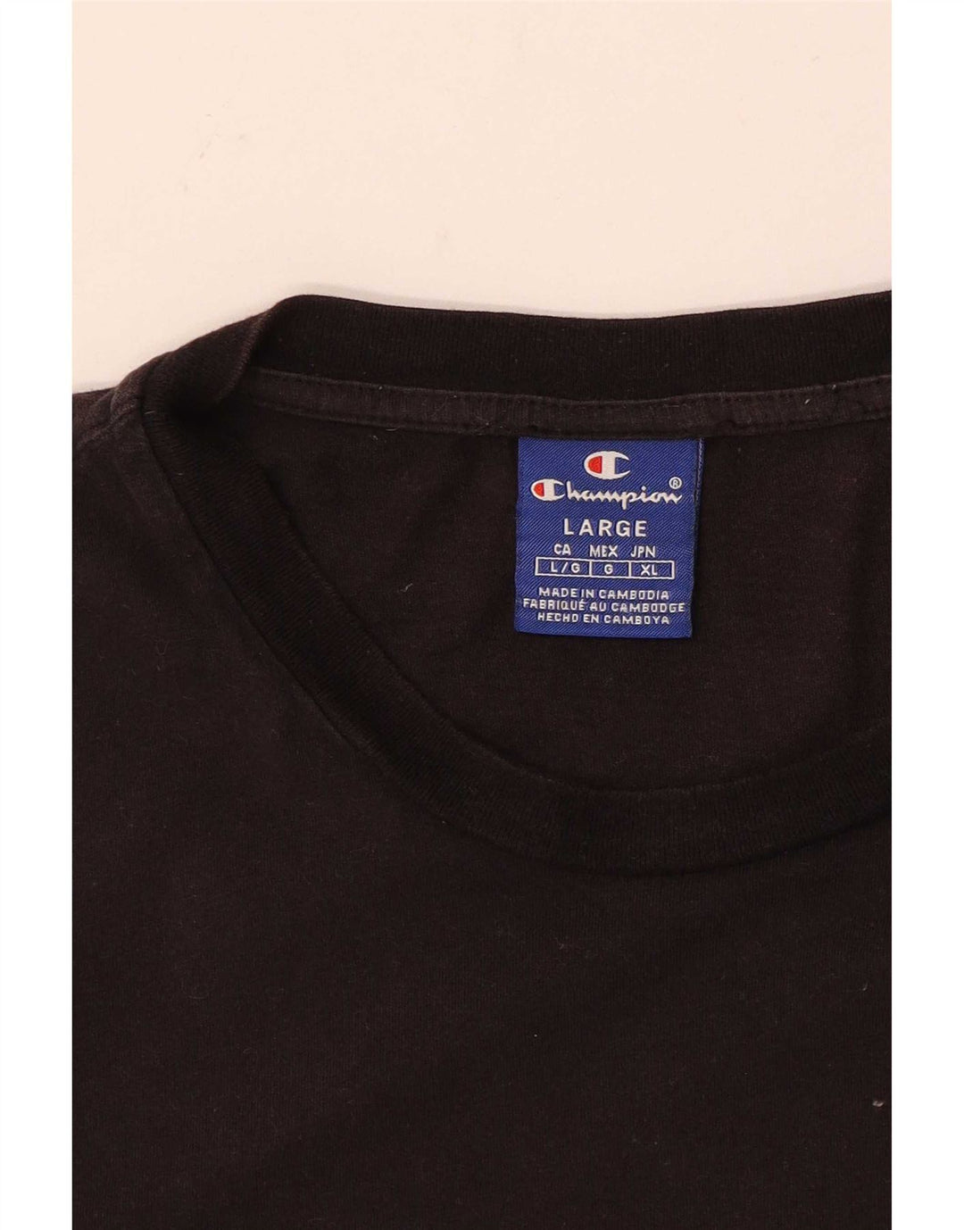 Camiseta masculina estampada Champion grande marrom