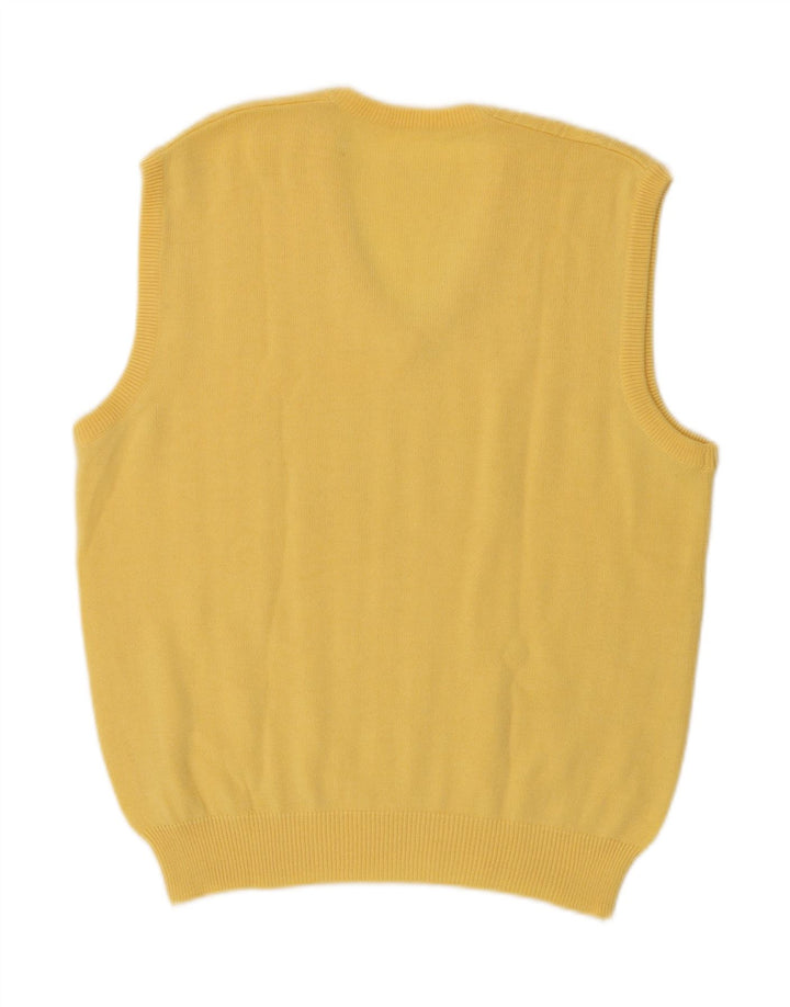 Regata masculina VINTAGE com colete médio amarelo