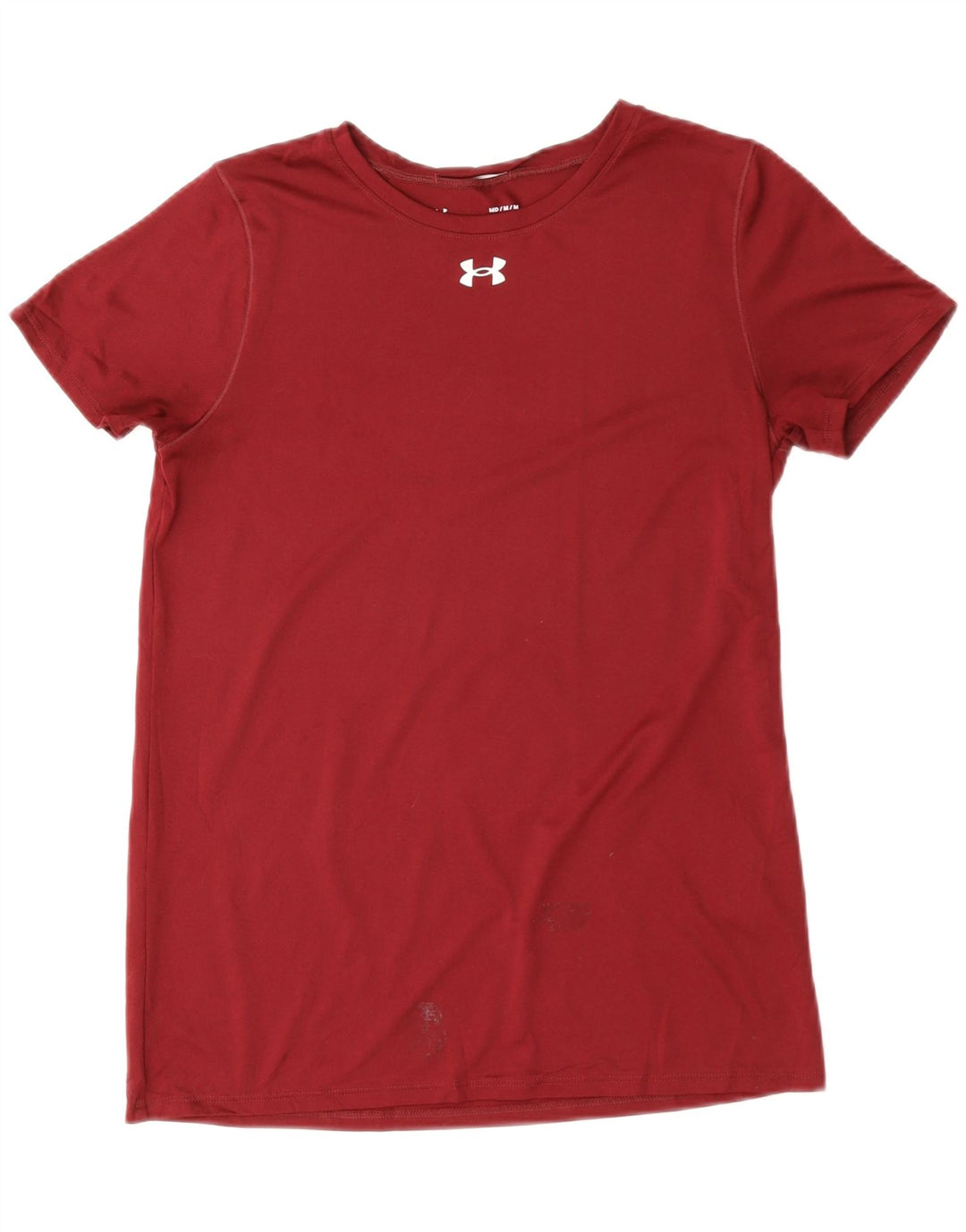 Camiseta feminina Under Armour UK 12 médio vermelho poliéster esportivo
