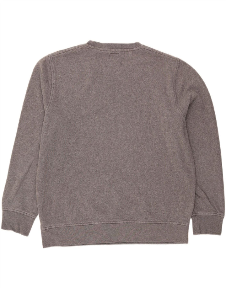 Moletom gráfico masculino Levi's Jumper XL cinza algodão