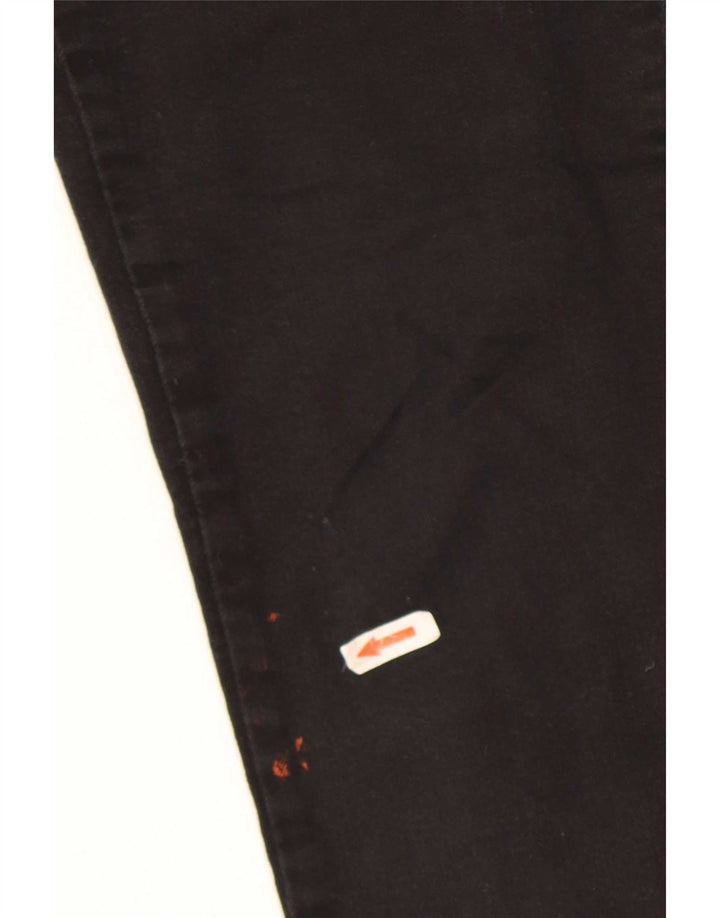 Calça jeans feminina Levi's 712 Slim W31 L30 algodão preto