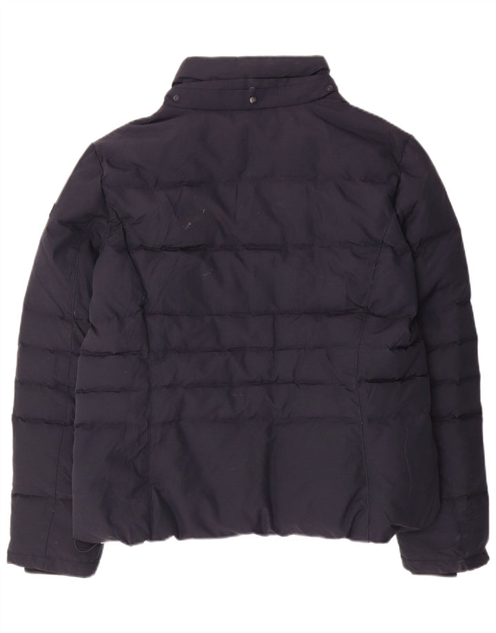 Jaqueta acolchoada feminina Woolrich UK 20 2XL algodão azul marinho