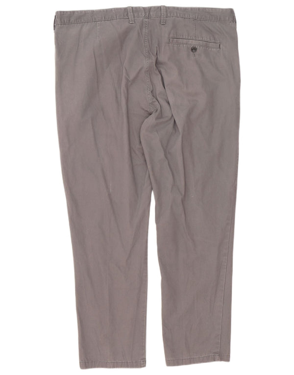 Calça Chino Cônica Masculina Marks & Spencer W40 L29 Algodão Cinza
