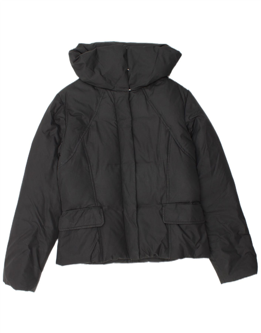 Jaqueta acolchoada feminina Blue Side UK 14 poliéster preto médio