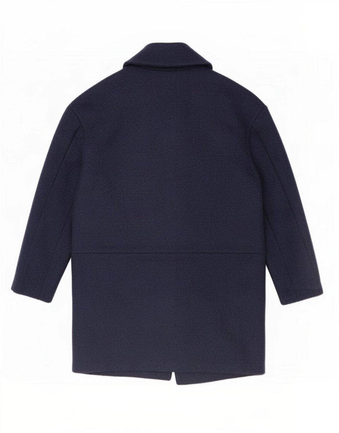 Sobretudo aberto feminino Marks & Spencer Reino Unido 12 médio azul marinho