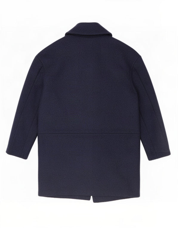 Sobretudo aberto feminino Marks & Spencer Reino Unido 12 médio azul marinho