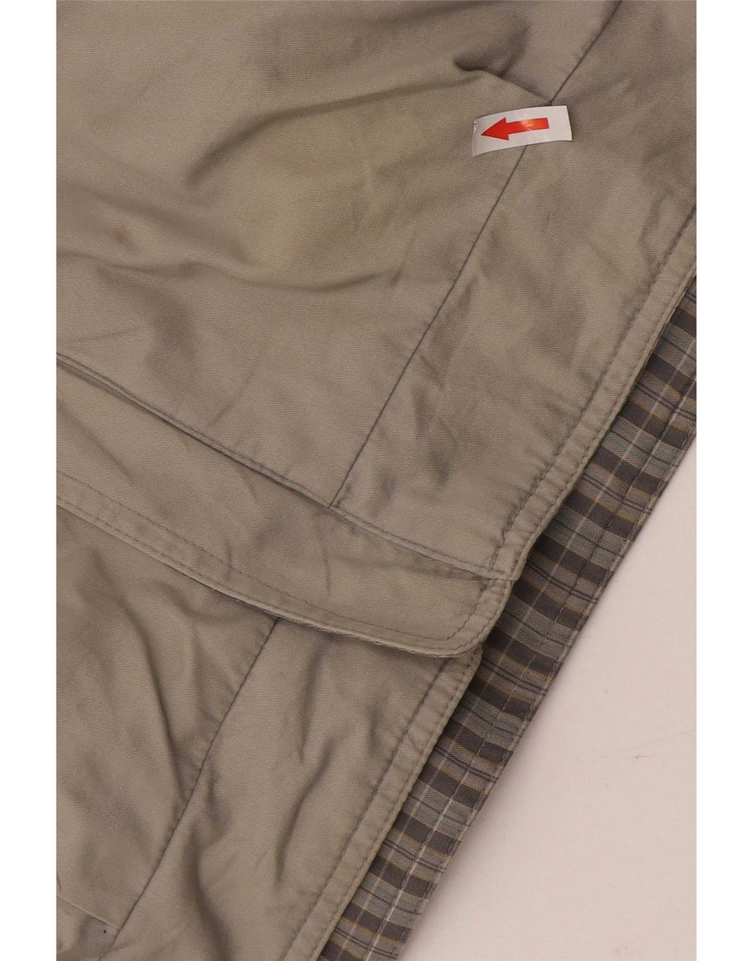 Jaqueta bomber masculina vintage UK 42 XL cinza