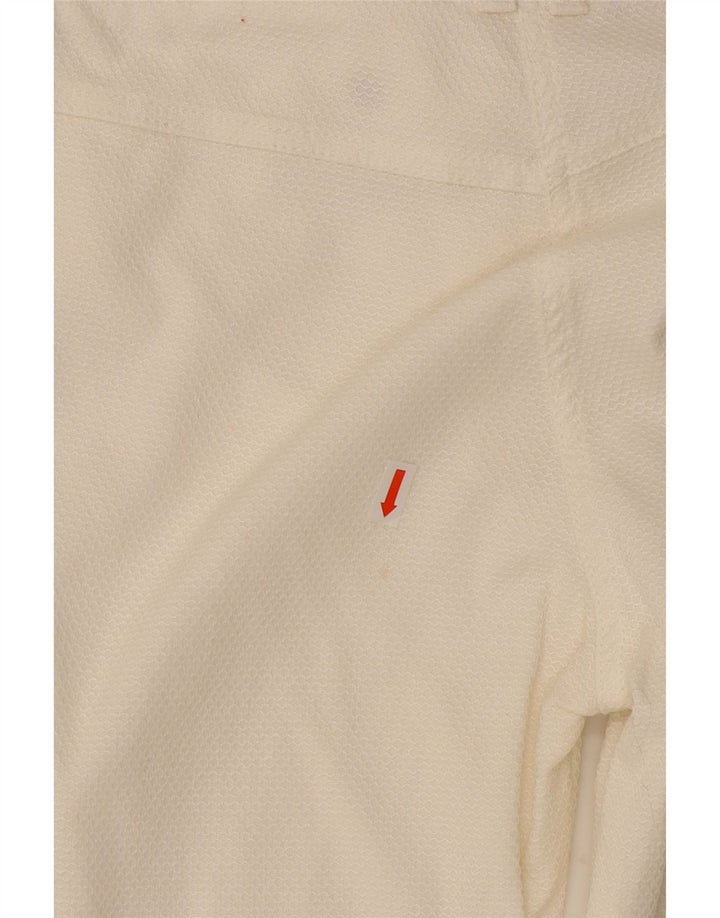 ROCCOBAROCCO Calça feminina casual bootcut IT 44 Médio W30 L35 Off White