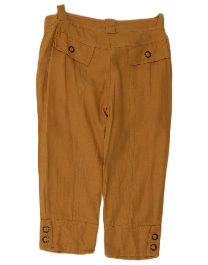 Calça Capri Feminina Luisa Spagnoli IT 44 Médio W34 L18 Bege