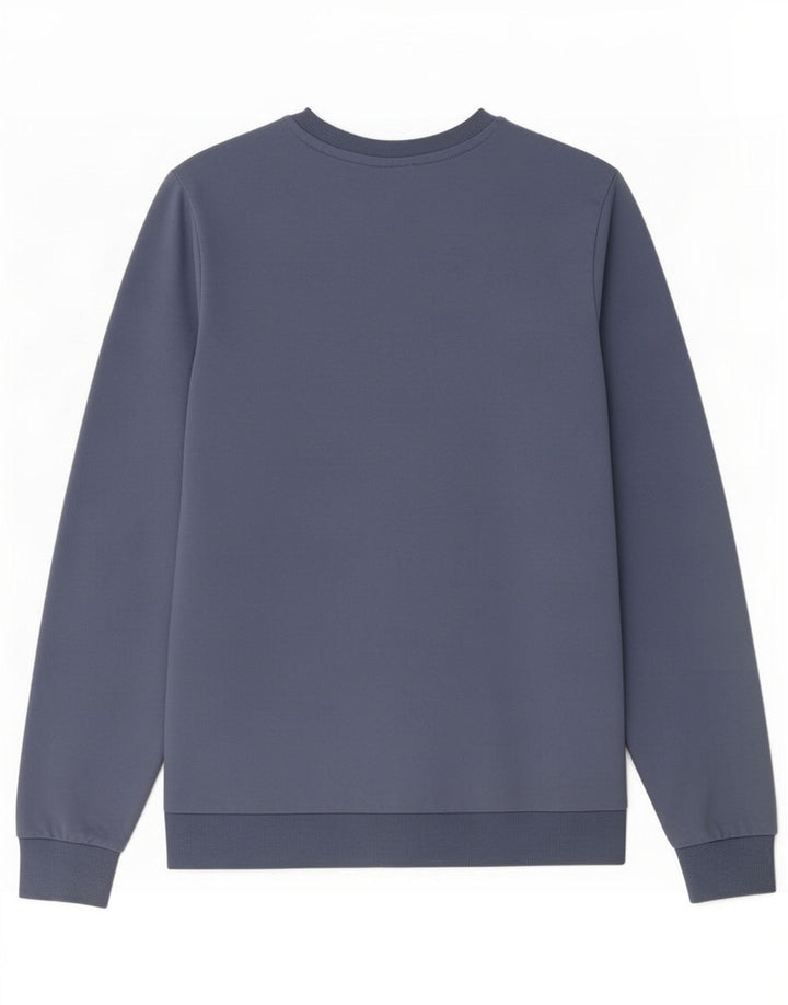 Kappa moletom gráfico masculino jumper grande algodão azul