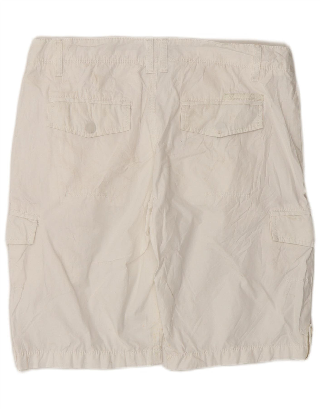 Shorts cargo masculino Calvin Klein W32 médio algodão branco