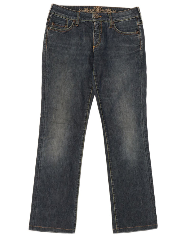 Jeans retos femininos Marlboro Classics W29 L29 algodão azul