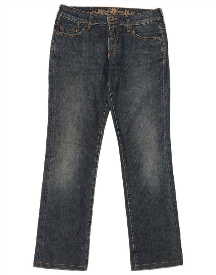 Jeans retos femininos Marlboro Classics W29 L29 algodão azul