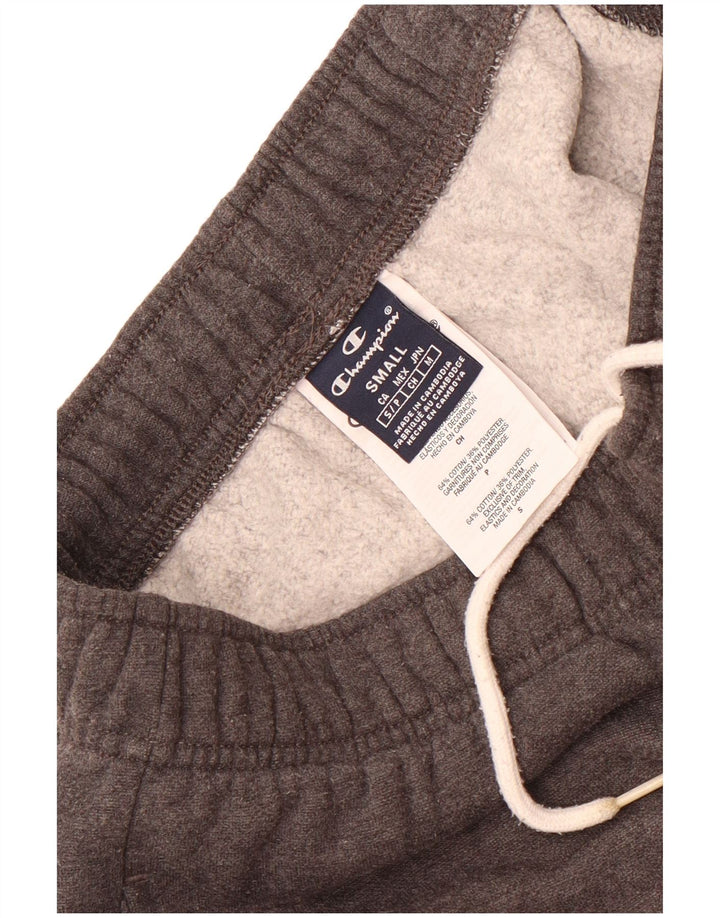 Calça de treino masculina Champion Joggers pequeno algodão cinza