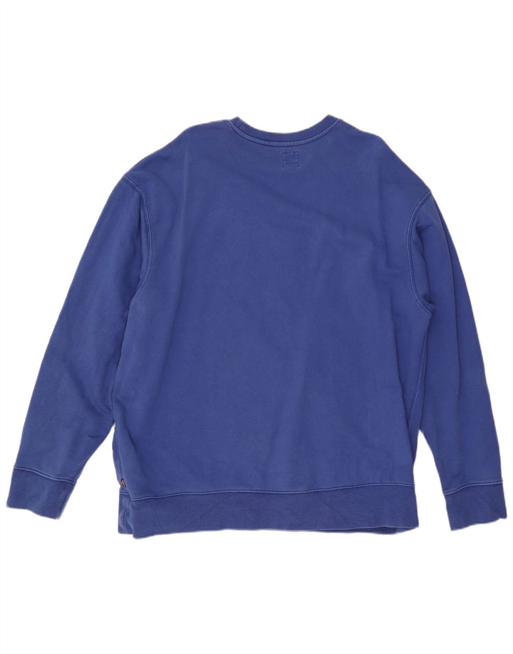 Moletom masculino Levi's Relaxed Graphic Fit Jumper XL Azul Algodão