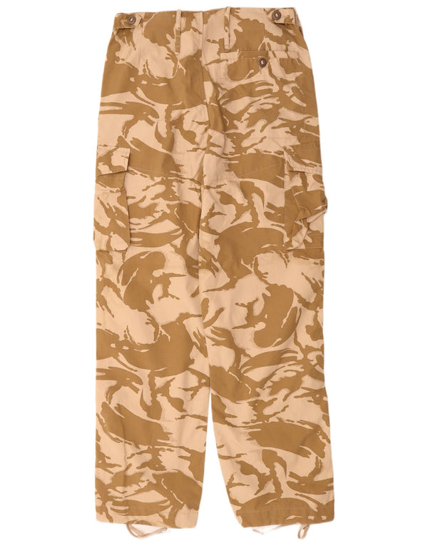 Calça cargo reta masculina vintage W32 L31 marrom