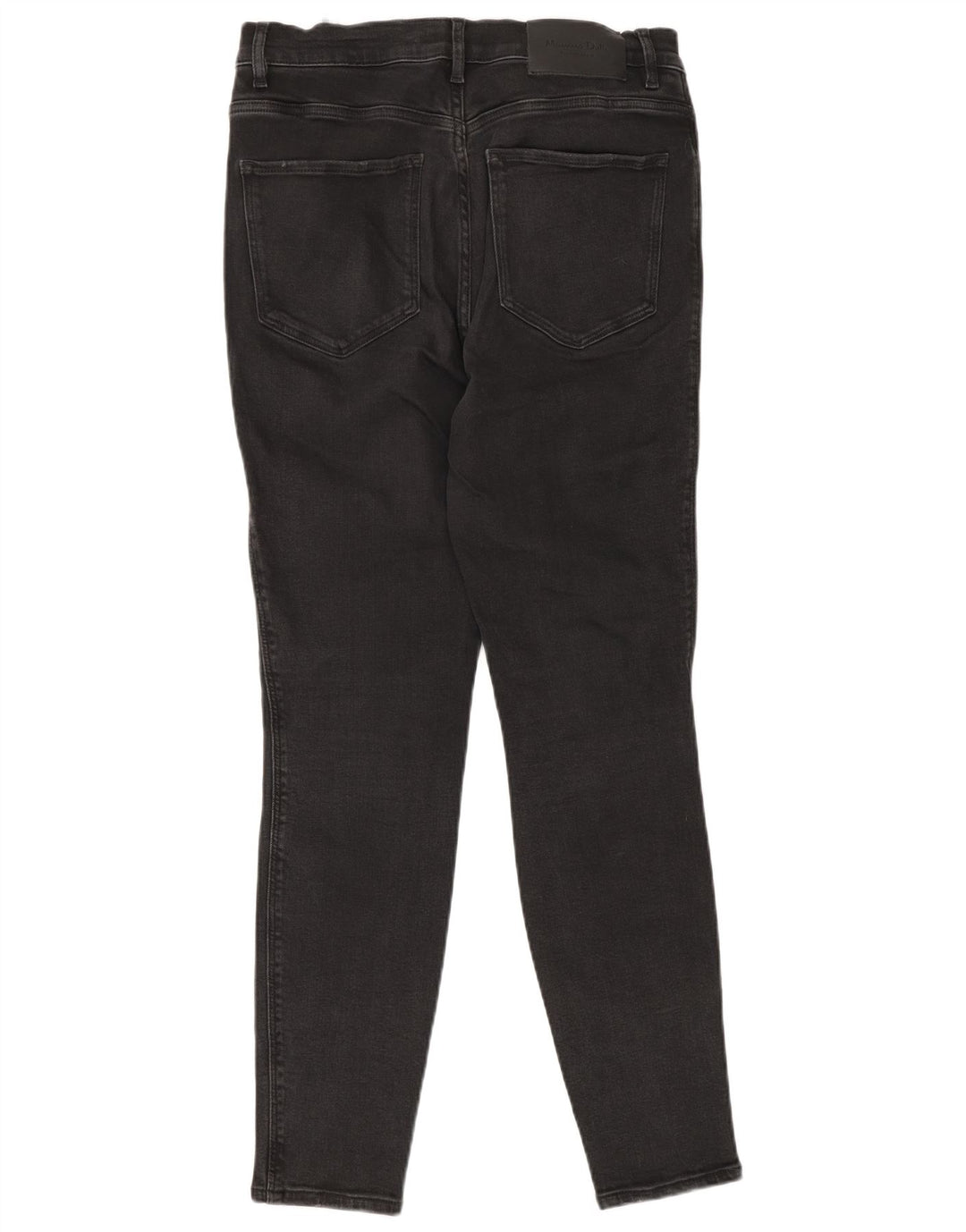 Jeans skinny feminino Massimo Dutti EU 40 médio W30 L30 algodão cinza