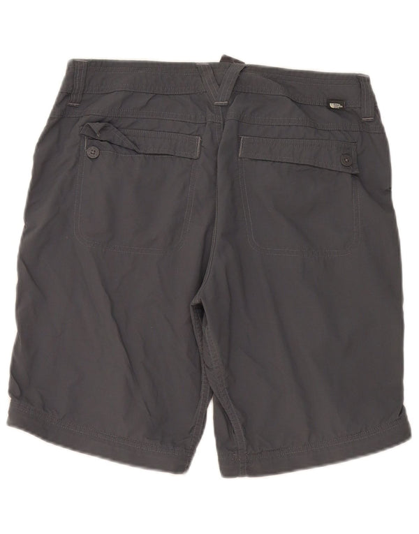 Shorts casuais femininos The North Face EU 8 médio W32 cinza nylon