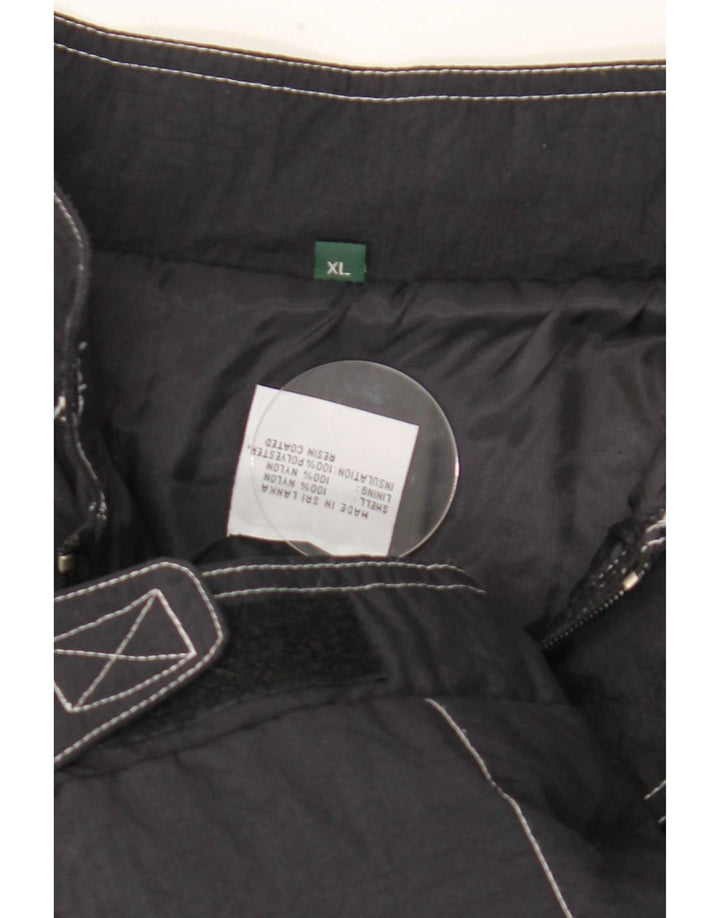 Jaqueta masculina Graphic Racer de Fórmula 1 UK 42 XL preto xadrez nylon
