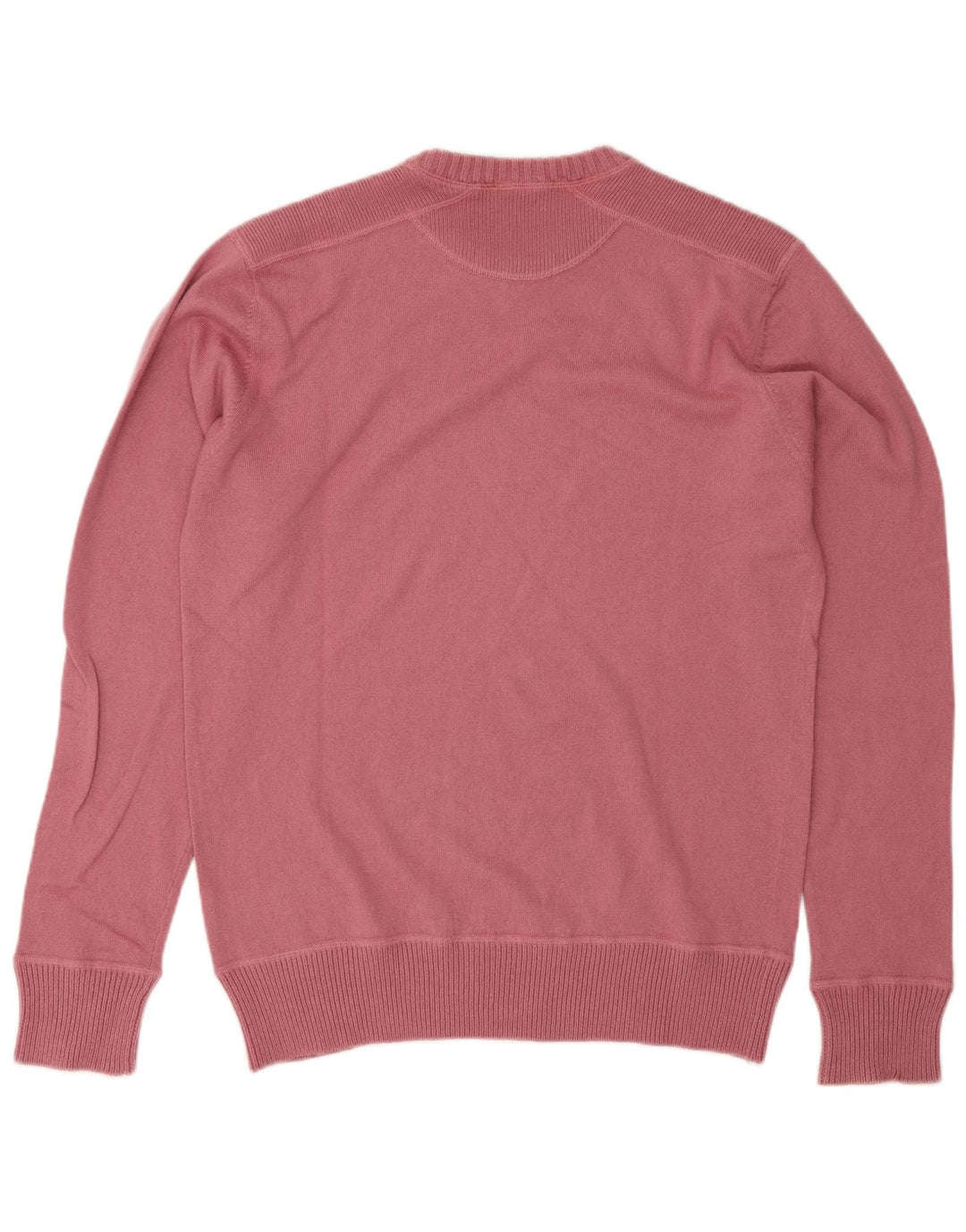 Suéter masculino Gas com gola redonda, grande lã rosa