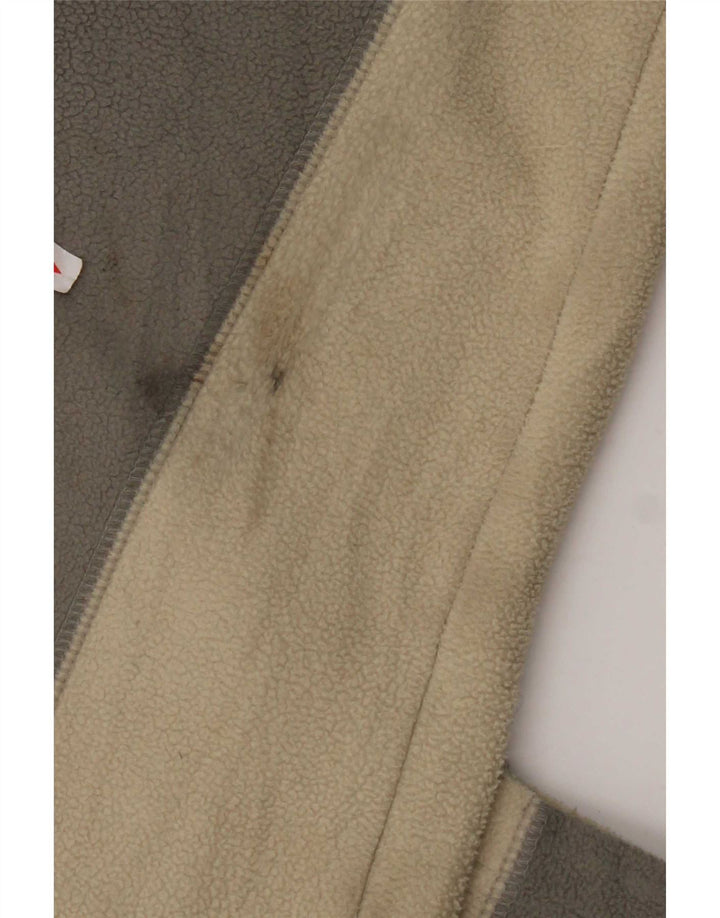 Spalding Mens Liner Fleece Jacket UK 42 XL Cinza Colourblock Poliéster