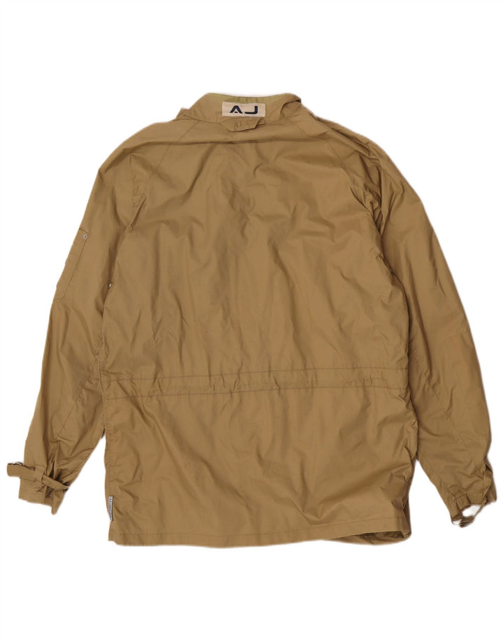 Jaqueta utilitária masculina Armani Jeans IT 54 XL poliamida bege