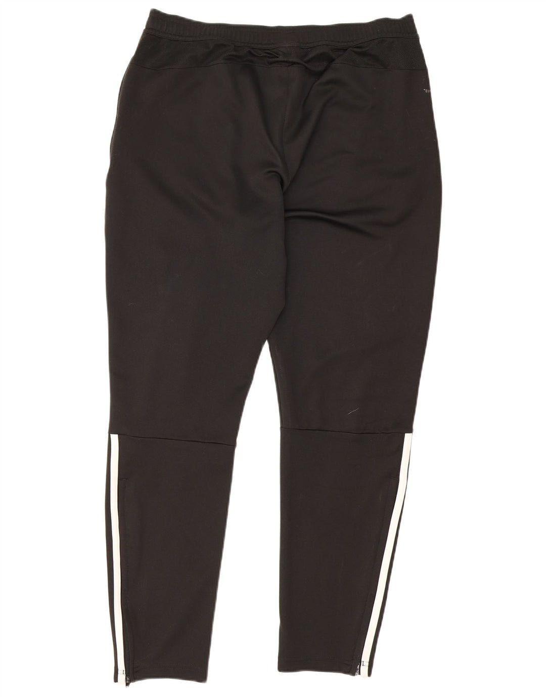 Calça de treino masculina Adidas grande poliéster preto