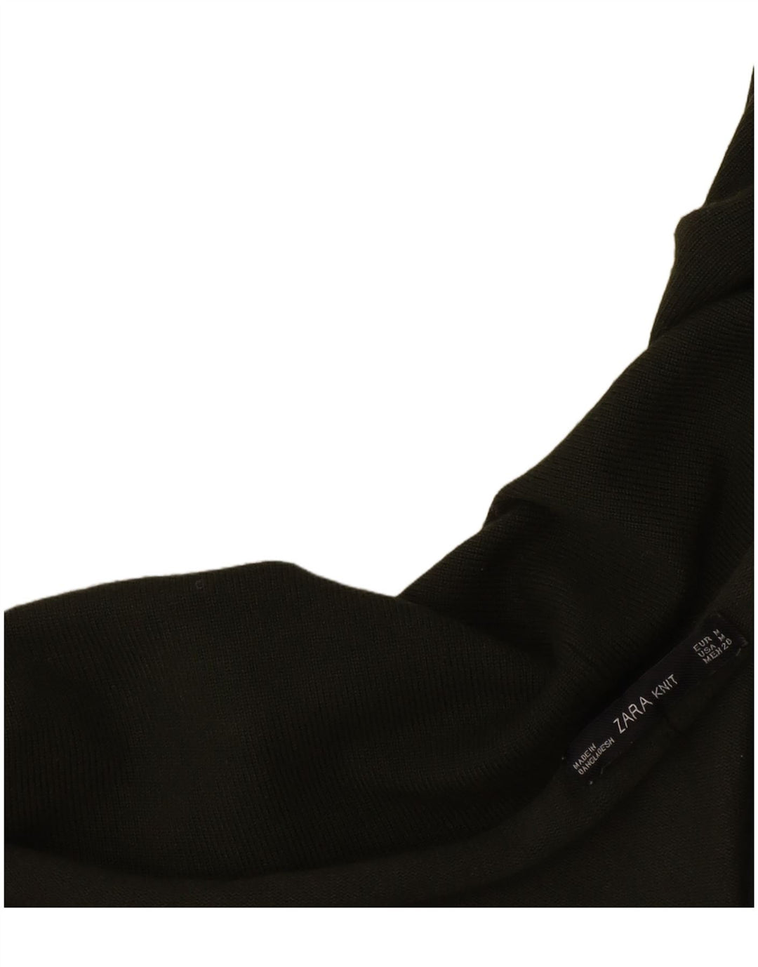 Zara Suéter feminino oversized longline aberto cardigan Reino Unido 14 médio cáqui