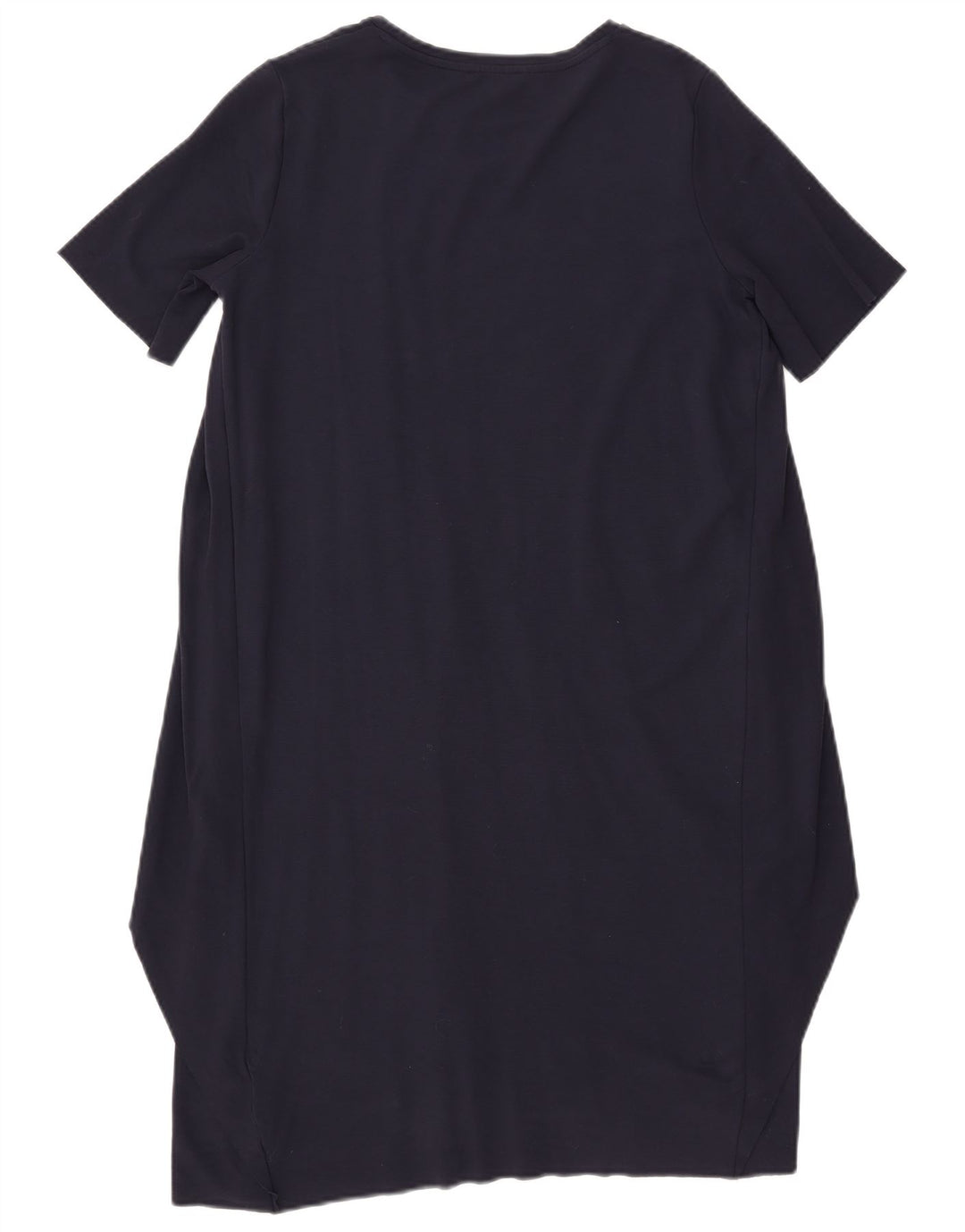 Vestido Tenda Feminino Cos Reino Unido 14 Viscose Azul Marinho Médio