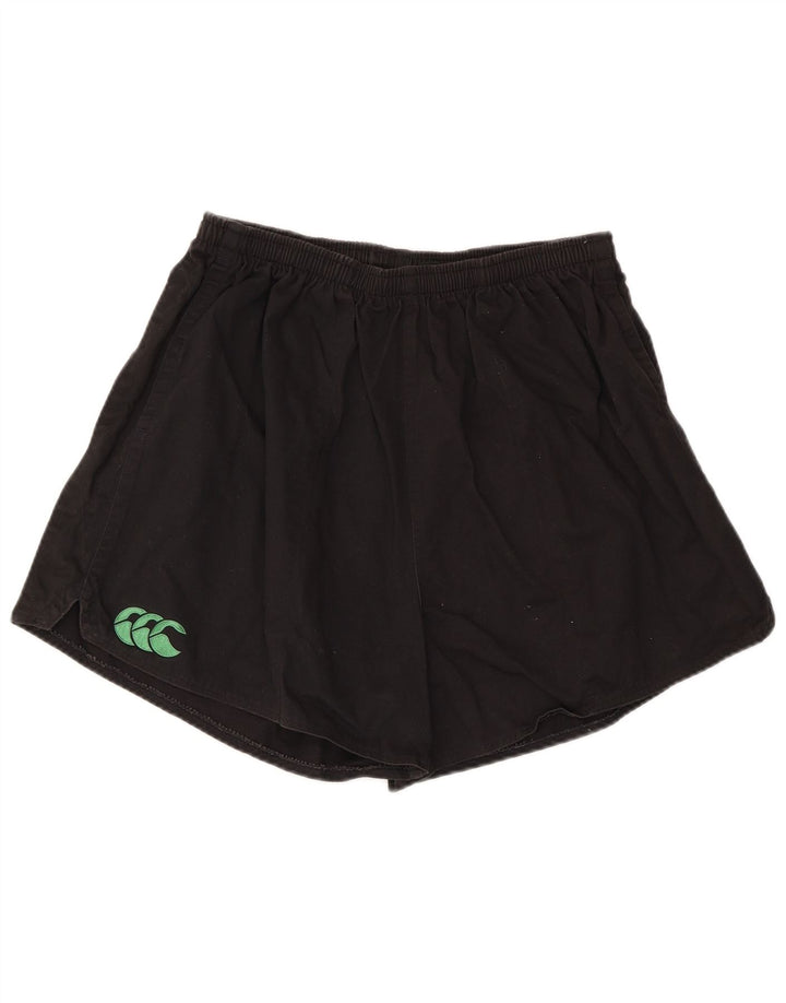 Shorts esportivos masculinos CANTERBURY XL algodão preto