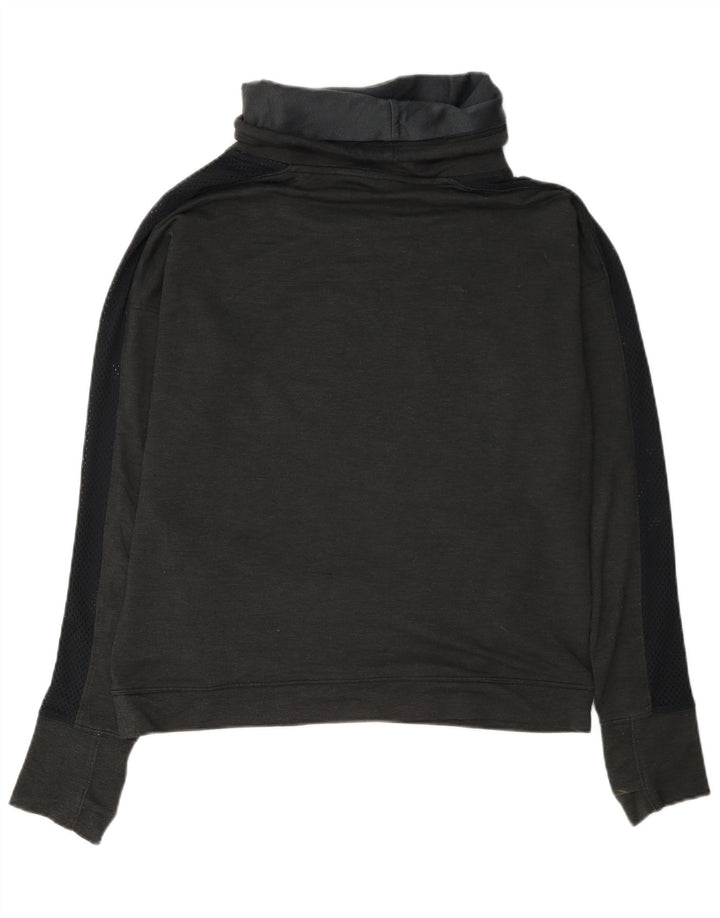 Under Armour feminino oversized moletom jumper UK 14 médio preto