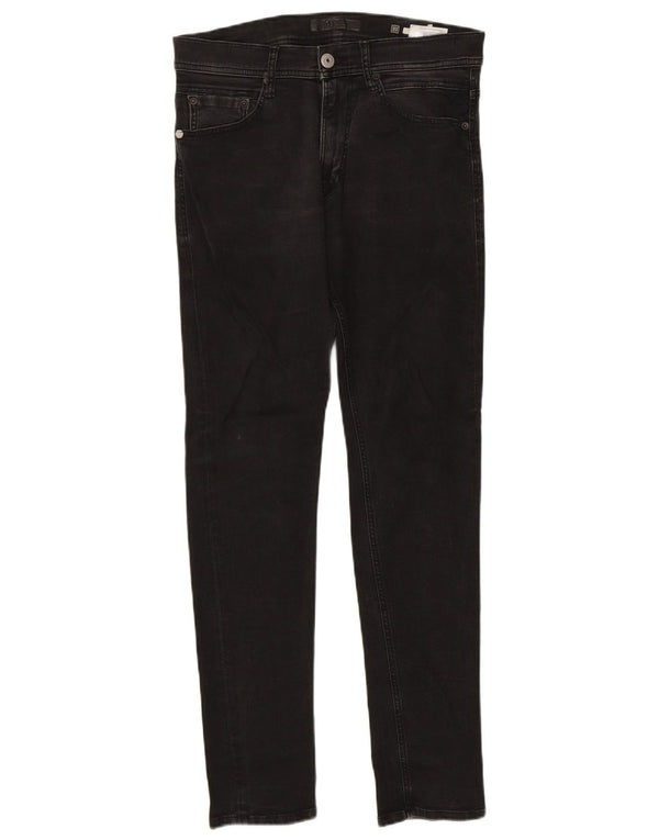 Replay Mens Slim Jeans W31 L32 Cinza Algodão