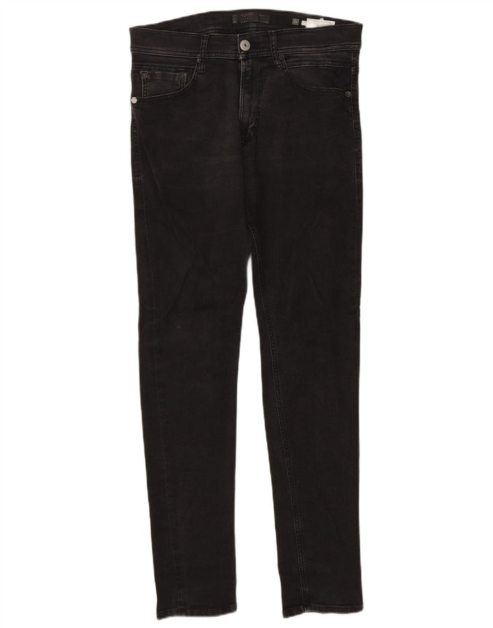 Replay Mens Slim Jeans W31 L32 Cinza Algodão