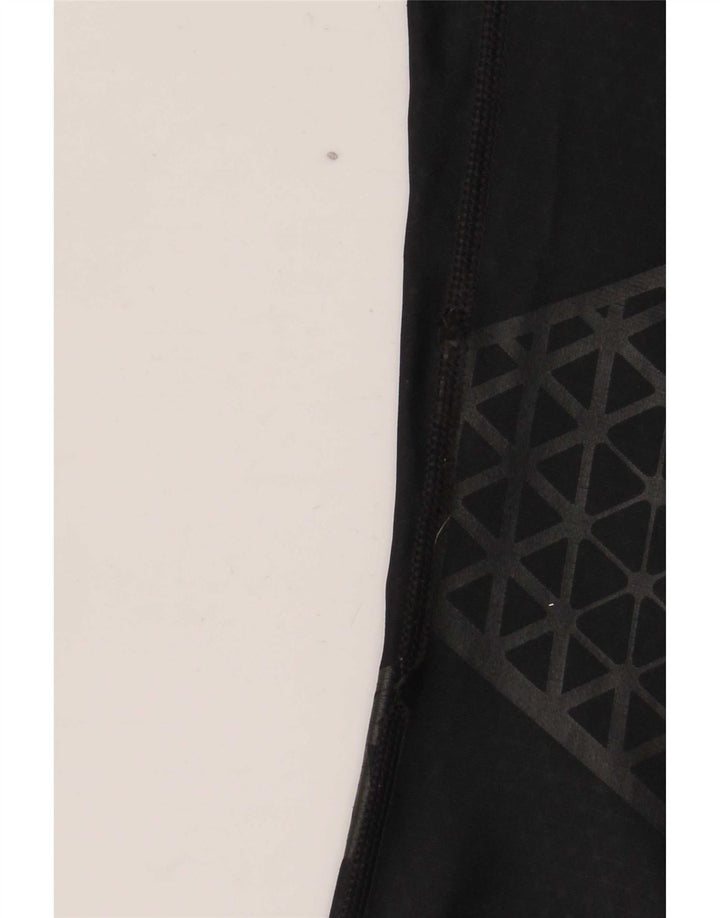 Nike Mens Dri Fit Leggings XL Preto Geométrico Poliéster
