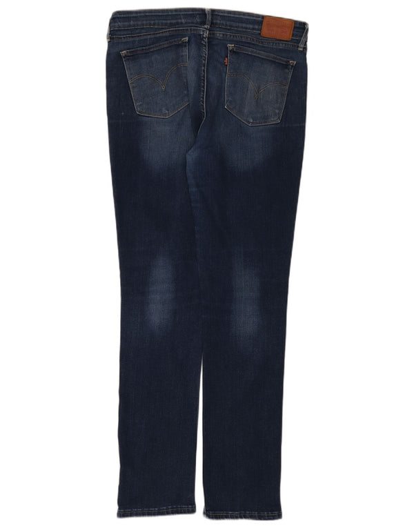 Jeans slim feminino Levi's W32 L32 algodão azul marinho