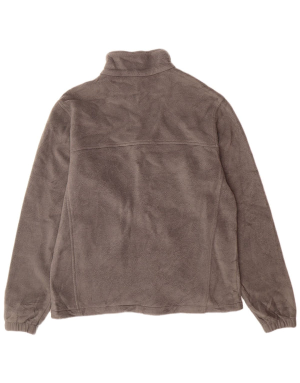 Jaqueta de lã masculina COLUMBIA UK 40 poliéster cinza grande