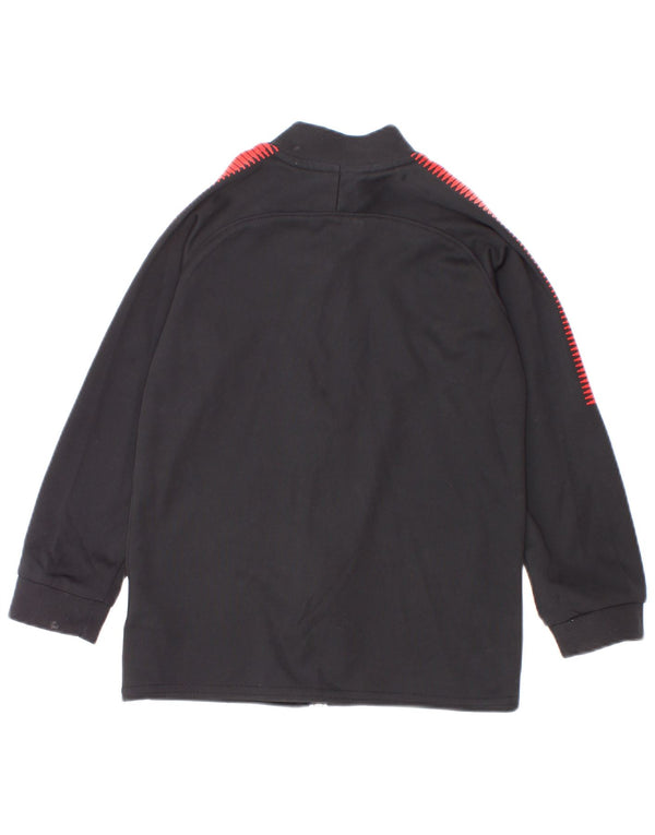 Jaqueta Nike Boys FCB Graphic Tracksuit Top 2-3 anos Preto Colorblock