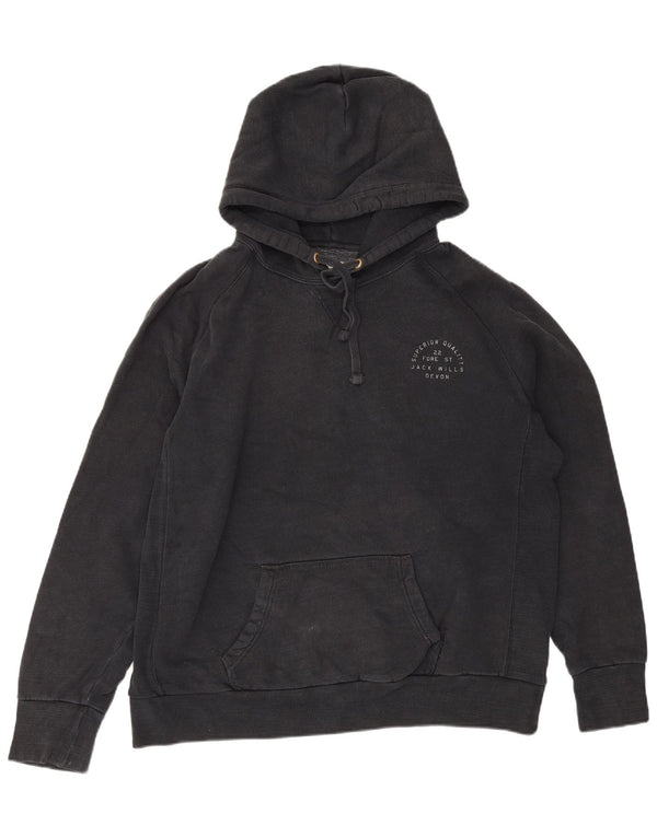 Jack Wills moletom com capuz masculino XL algodão preto