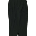 Calça Chino Cônica Feminina Zara Pequena W25 L25 Verde Poliéster