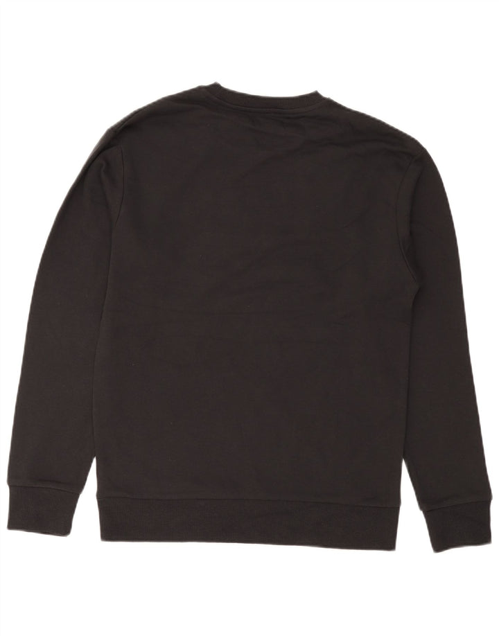 Jack & Jones moletom gráfico masculino jumper médio algodão cinza