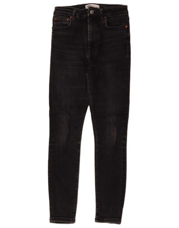 Calça jeans skinny feminina Zara EU 36 XS W26 L26 preta