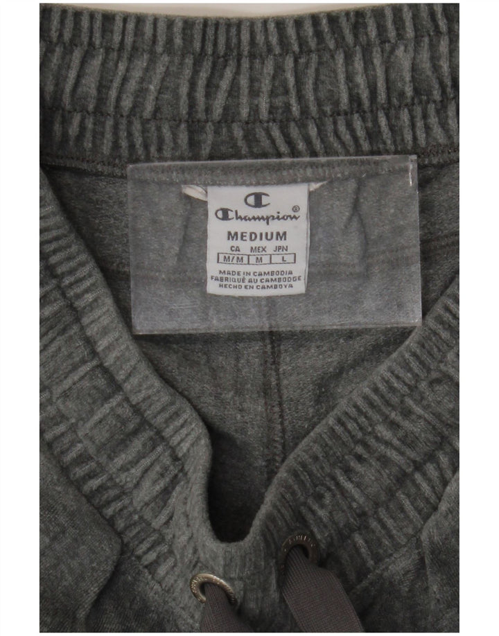 Calça feminina Champion de veludo gráfico UK 12 cinza médio