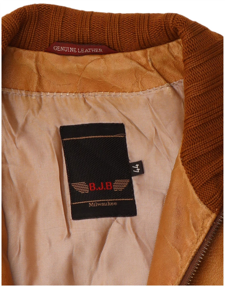 Jaqueta de couro feminina Milwaukee IT 44 couro marrom médio