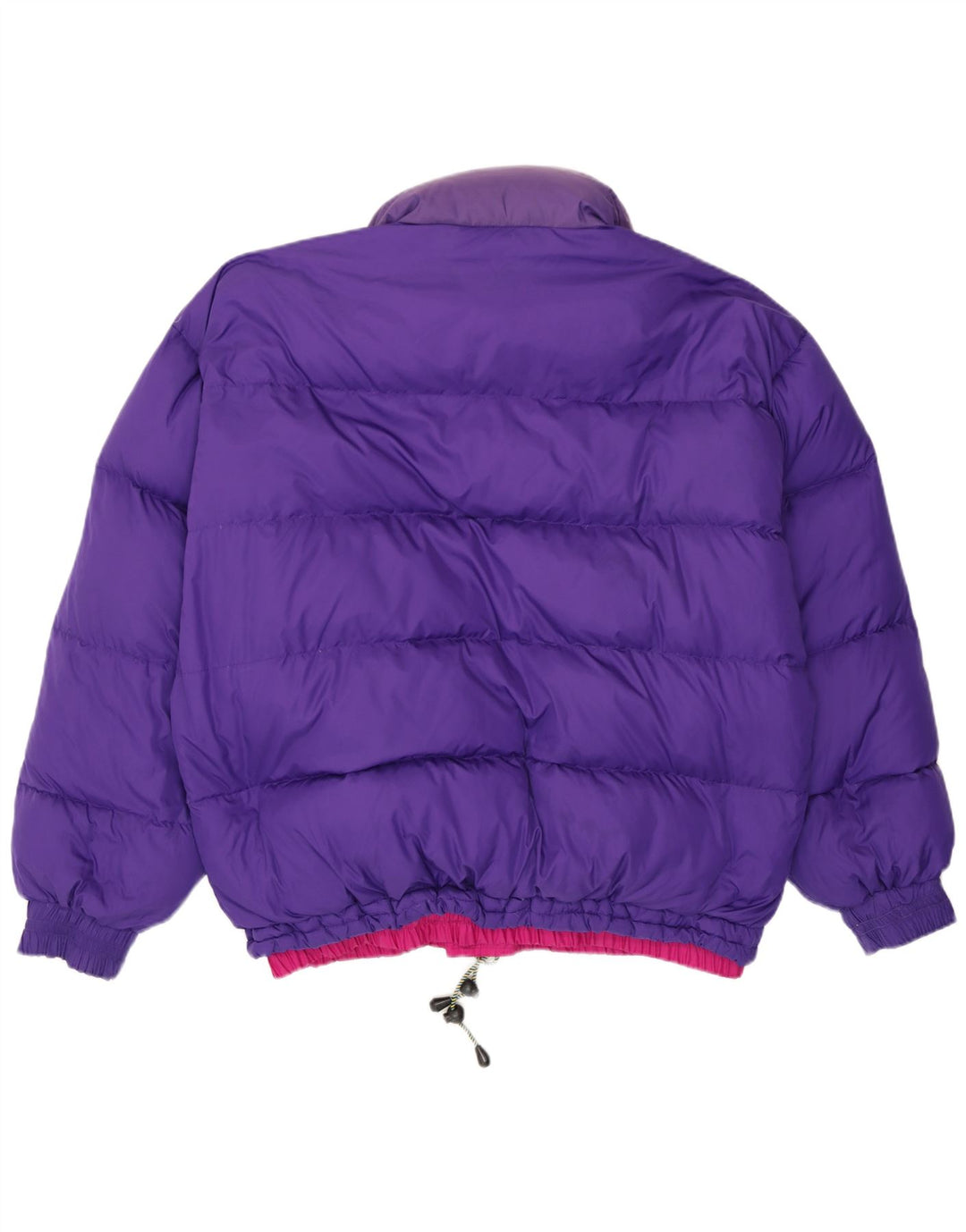 Jaqueta de esqui reversível com capuz masculino Noruega UK 38 Medium Pink Colourblock