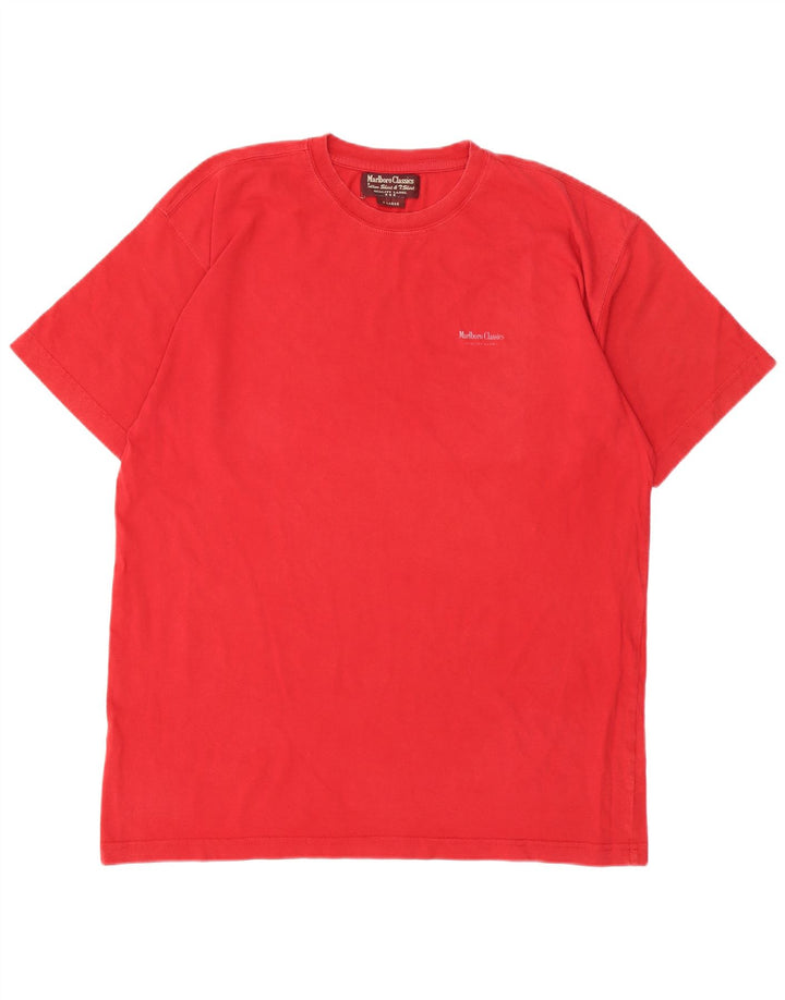 Camiseta masculina MARLBORO CLASSICS Top XL algodão vermelho