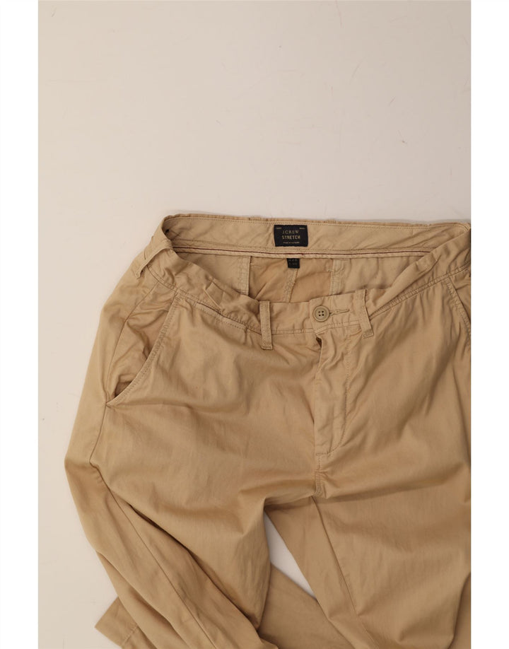 J. CREW Mens Slim Chino Trousers W28 L30 Beige Cotton Vintage J. Crew and Second-Hand J. Crew from Messina Hembry 
