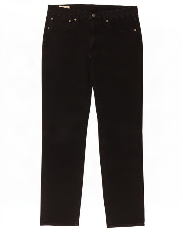 Levi's Masculino 511 Slim Jeans W34 L34 Algodão Preto