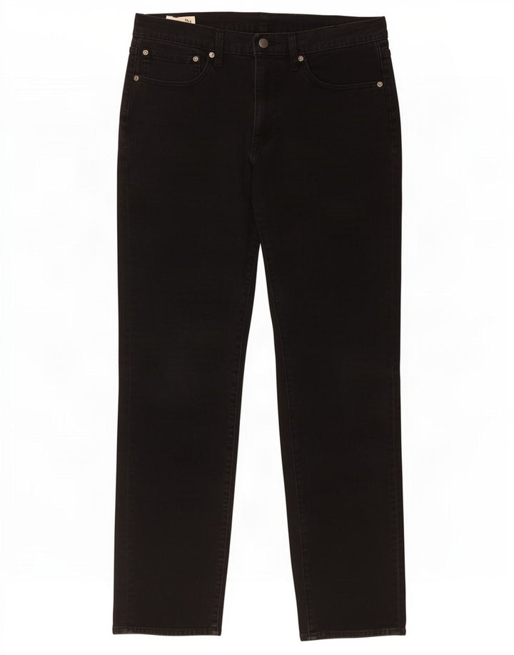 Levi's Masculino 511 Slim Jeans W34 L34 Algodão Preto
