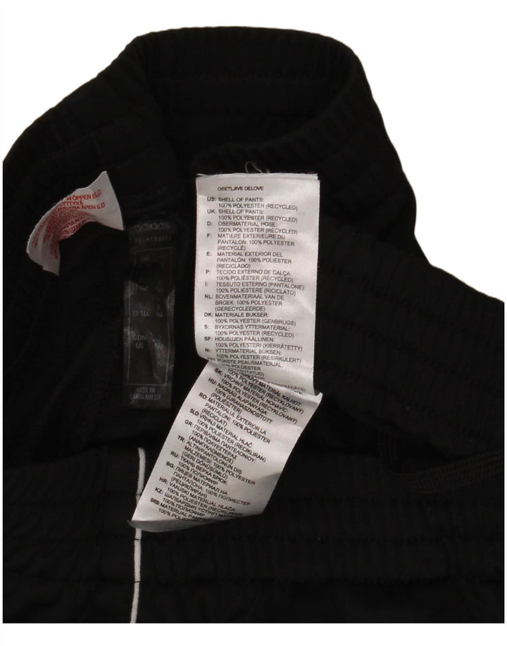 Calças de treino ADIDAS Meninos Joggers 13-14 Anos Preto Poliéster
